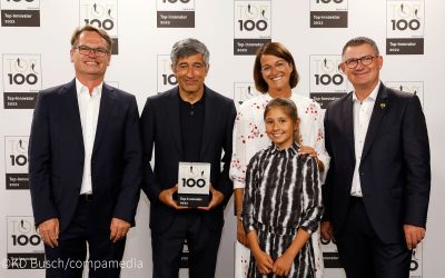 Couplink wieder mit TOP 100-Innovator-Siegel ausgezeichnet